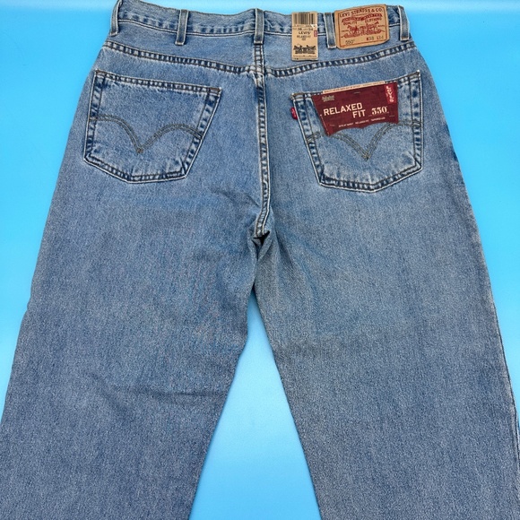 Levi's Relaxed Fit 550 Denim Jeans Sits At Waist Tapered Leg‎ Men's 38x34 - Picture 4 of 10